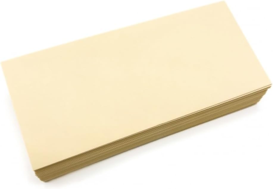 Limited Papers (TM) No. 10 Regular Standard Mailing Envelope - Pastel - Soft - 24 Pound (4.8 inch x 9.5 inch) - Announcement, Invoices, Checks, Letters, Contracts, Business Envelopes (Ivory, 100)