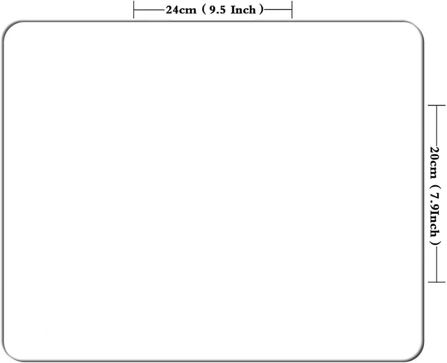 2026 Color Calendar and Holiday Horizontal Edition Calendar Mouse pad, Non-Slip Rubber Base Quality Creative Gaming Rectangle Personalized Desk Mouse Pad 9.5 inch x 7.9 inch