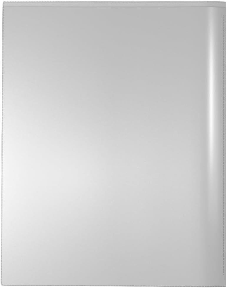 Nicky's Folders® English Communicator, Parent-Teacher Folder, Patented Tear-Resistant Flexible Plastic 2 Inside Pockets, 2 Exterior Sleeves, Letter Size Paper, Single Color(24 Pack) (Metallic Silver)