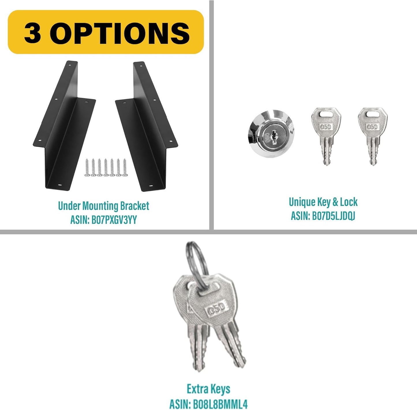 HK SYSTEMS 13inch Heavy Duty POS Cash Drawer with 4Bill/5Coin, Removable Coin Compartment, 24V, RJ11, Single Large Media Slot, Black