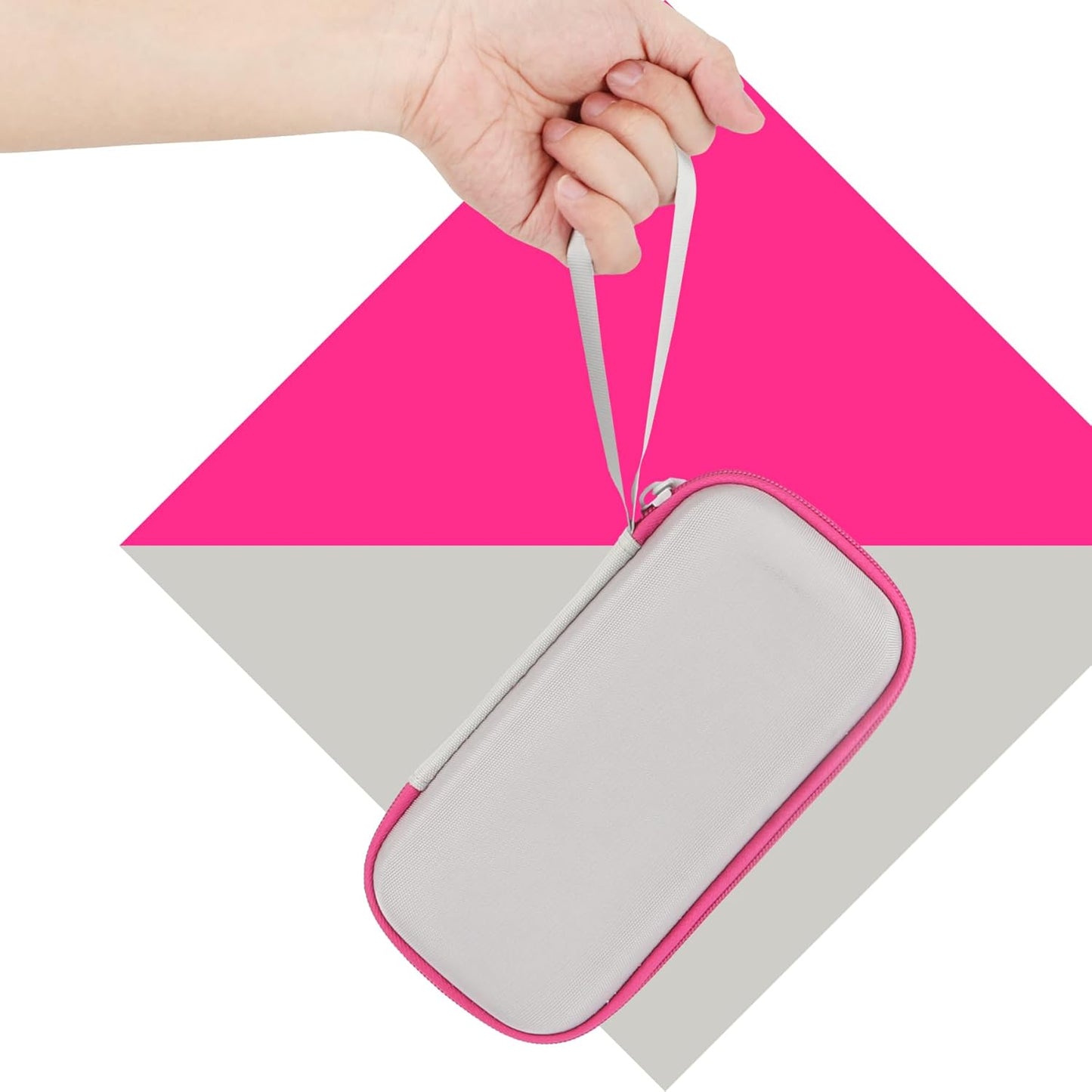 Hard Case Replacement for Texas Instruments TI-30XIIS TI-30XS TI-30Xa TI-36X Pro Scientific Calculator Case Only (Pink + Off White Case)