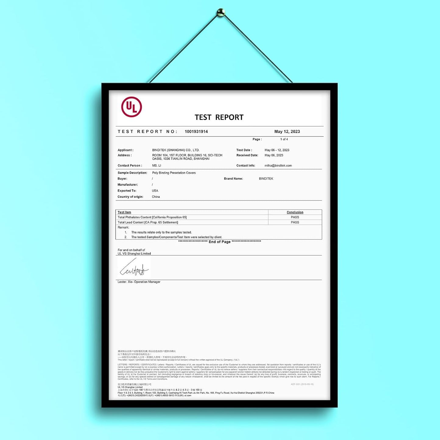 Binditek 15 Pack 16 Mil Heavyweight Binding Presentation Covers, Polycovers with Lined Pattern, 8-1/2 x 11",Letter Size, Square Corners, Un-Punched, Office Supplies