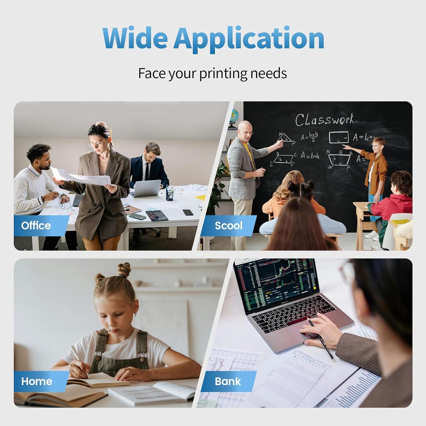 210X Toner Cartridges 4 Pack with chip Compatible for HP 210 X 210A Toner Cartridges Set for Color Laser Jet MFP 4301dw 4301fdn 4301fdw 4201dw 4201dn Printer Ink (1 Black/Cyan/Yellow/Magenta)