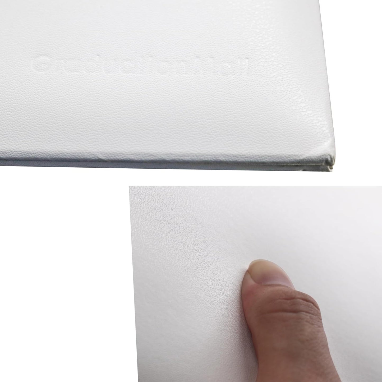 GraduationMall 8.5"x11" Smooth Padded Diploma Cover Certificate Holder White,12-Packs