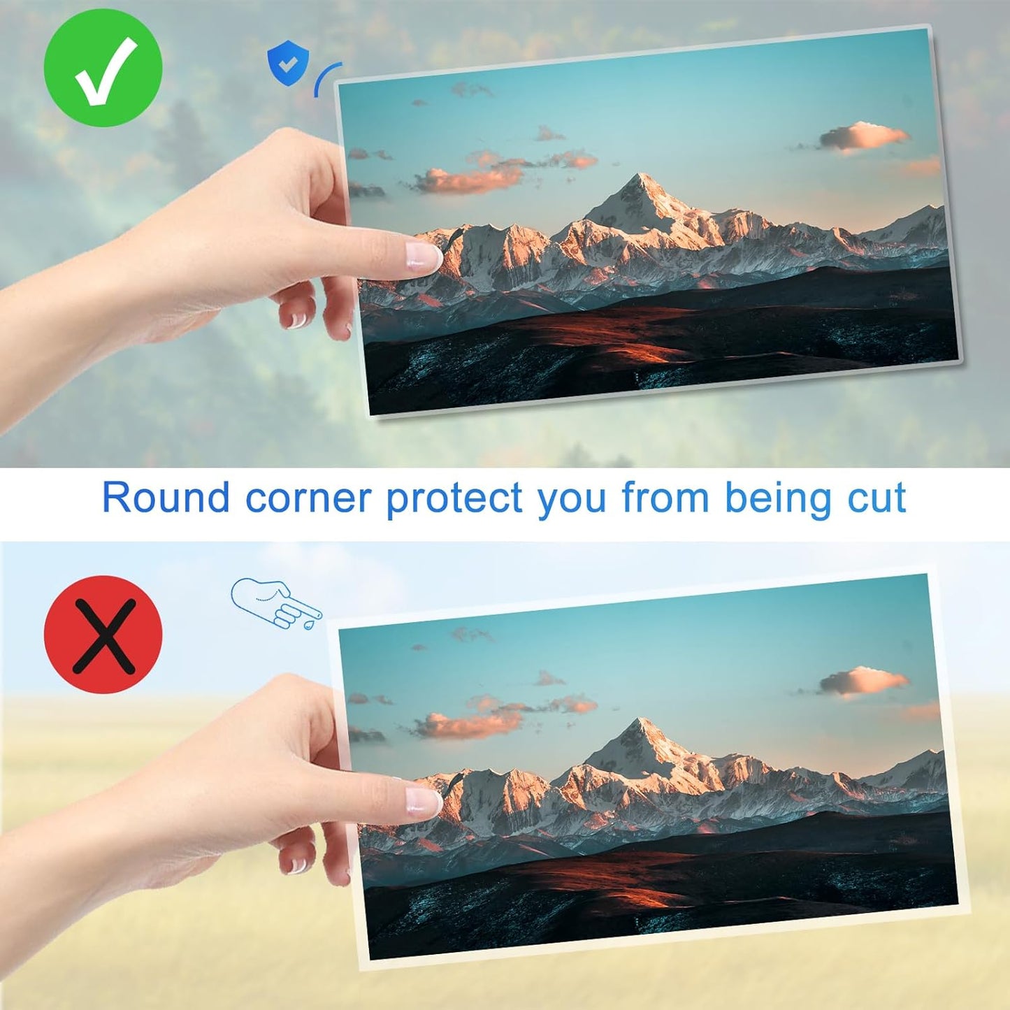 1000 Pack Laminating Sheets, 5Mil 9" x 11.5" Laminating Pouches,5Mil Clear Thermal Lamination Sheet Paper for Laminator, Holds 8.5 x 11 Inch Sheets