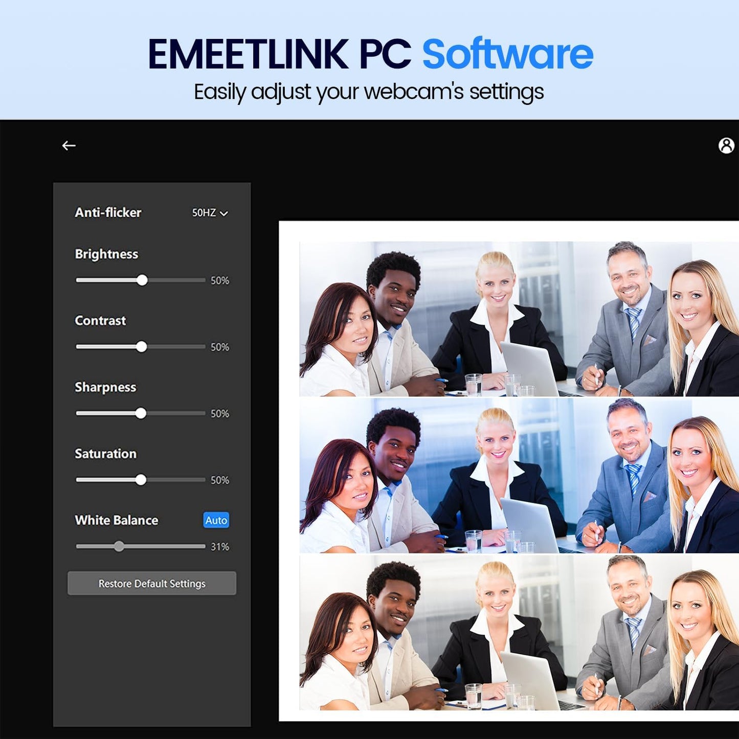 EMEET 1080P Webcam, C960 Web Camera with 2 Noise-Cancelling Microphones & Privacy Cover, 90° FOV Computer Camera, Plug & Play USB Webcam for Calls/Conference, Zoom/Skype/YouTube, Laptop/Desktop, Grey