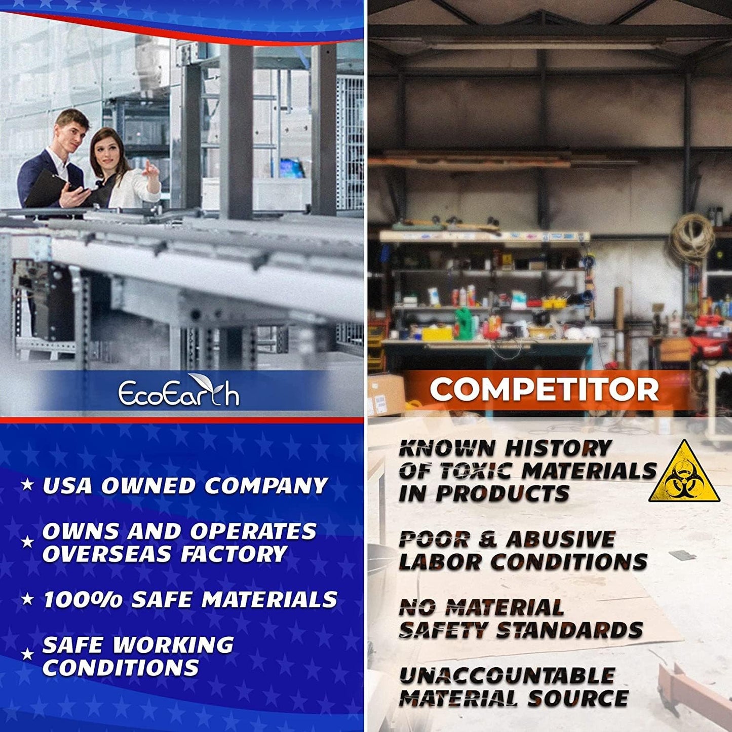 EcoEarth Horizontal Card Protector with Soft Edge (Large 4x3, 1000 Pack) Clear Plastic Pouch for ID Name Badge Holders, Conference Nametag Sleeves, No Zipper for Quick & Easy Loading of Card Inserts