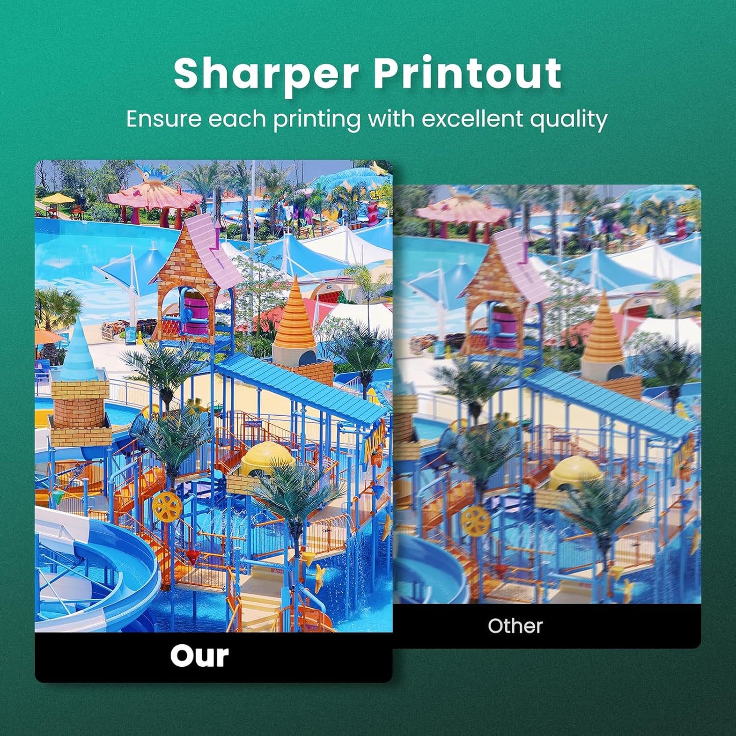 GREENBOX 62XL Ink Cartridge Black/Tri-Color Replacement for HP 62XL Ink Cartridge 62 XL for Envy 7640 5660 5540 5640 7645 5549 Officejet 5740 5741 8040 OfficeJet 200 250 Mobile Printer Ink, 3 Pack