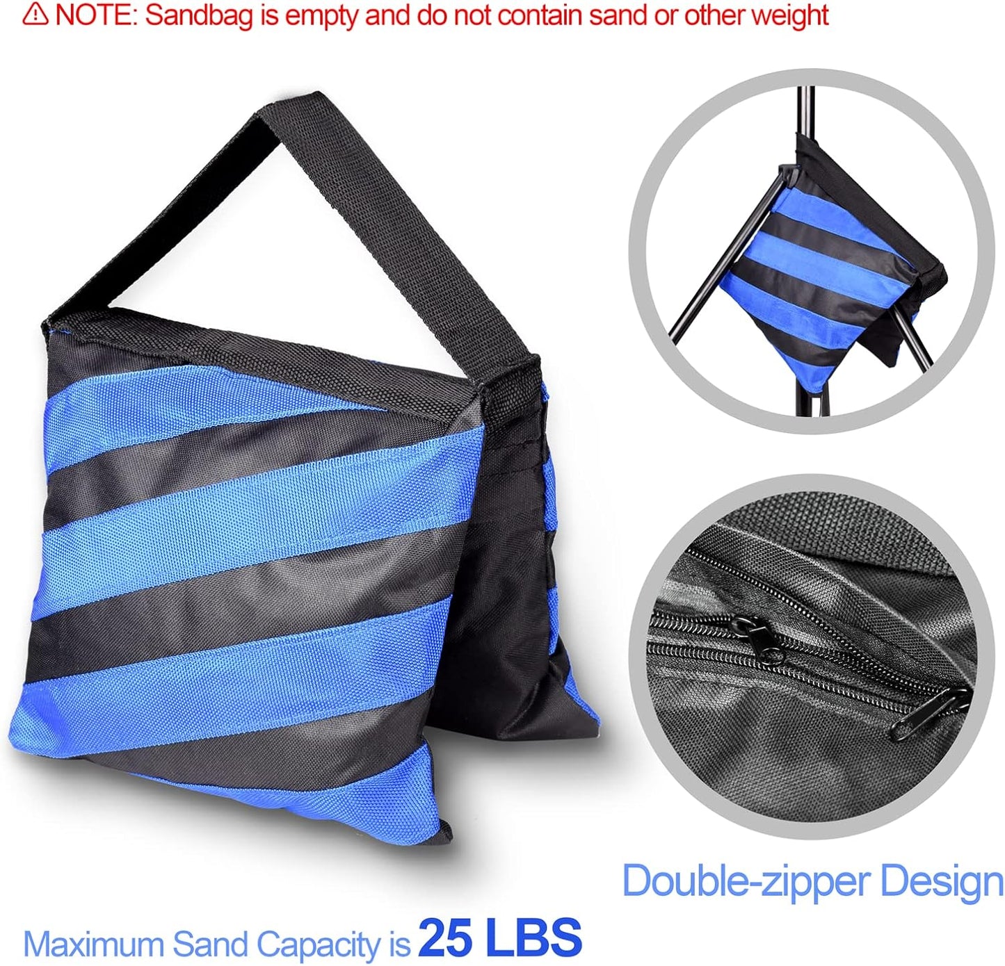 EMART Photo Video Studio Backdrop Stand Kit, 7×10ft Adjustable Photography Support System with Polyester Background(Black/White/Green Screen), Spring Clamps and Carry Bag for Photoshoot