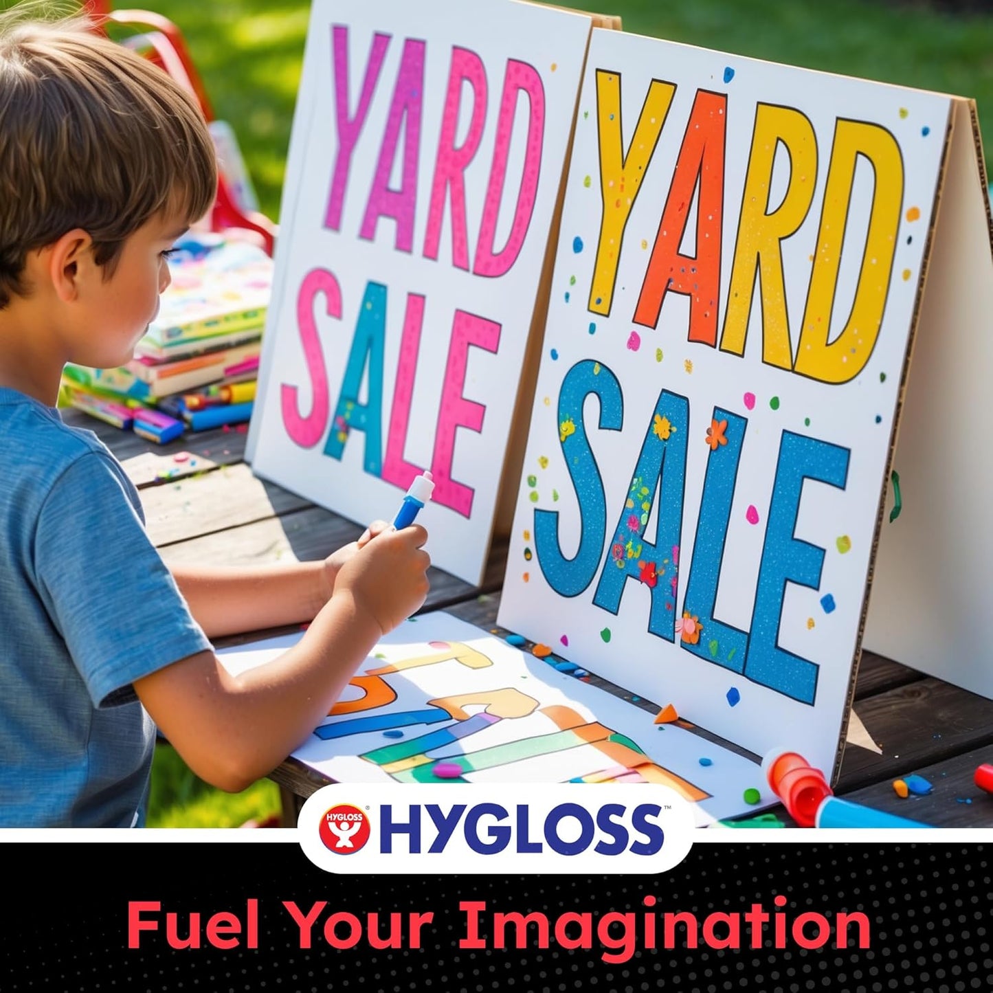 Hygloss Large Poster Board 22x28 - 25 Poster Boards Bulk Pack - 10 Pt. Thickness White Poster Board Paper for Projects, Presentations, Displays, Signs, Crafts - Blank Posterboard Multipack 22" x 28"