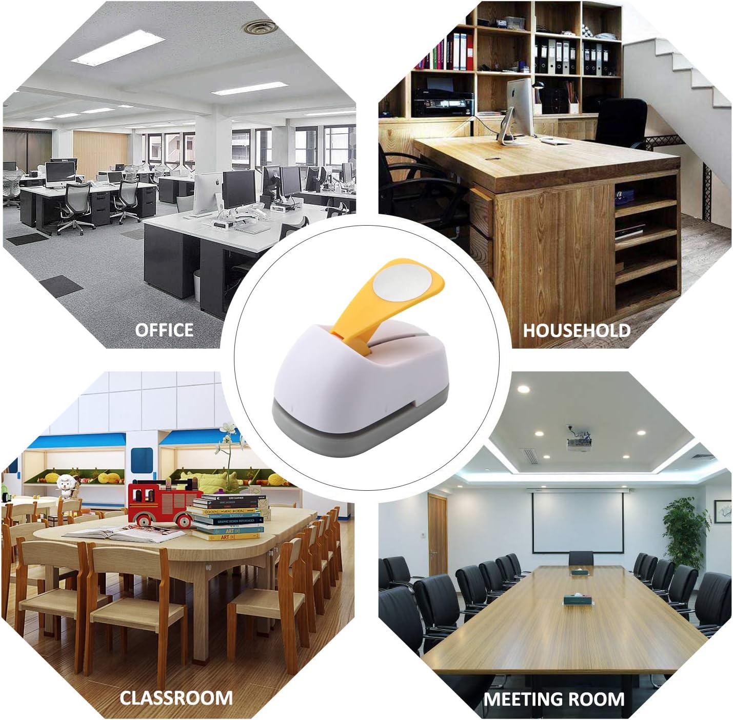 Craft Lever Punch 3 inch Star Paper Punch Five Point Star Professional Tool for Paper Crafting DIY Projects,Gifts,Stationery,Education,Greeting Cards Arts Fun Projects