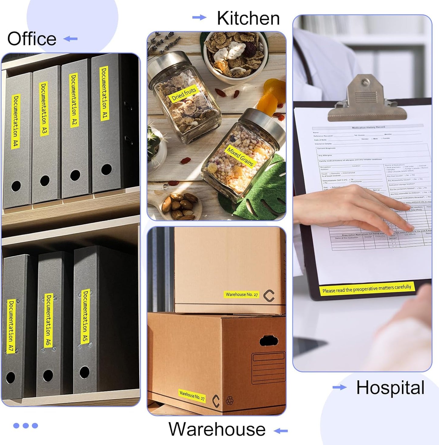 2 Pack Compatible for Ptouch TZe-621 TZ-621 Label Maker Tape TZe621 TZ621 Black on Yellow 9mm 0.35 Inch Laminated TZe TZ Label Tape for PT-H110 PT-9700PC PT-1880 PT-1230PC PT-1280