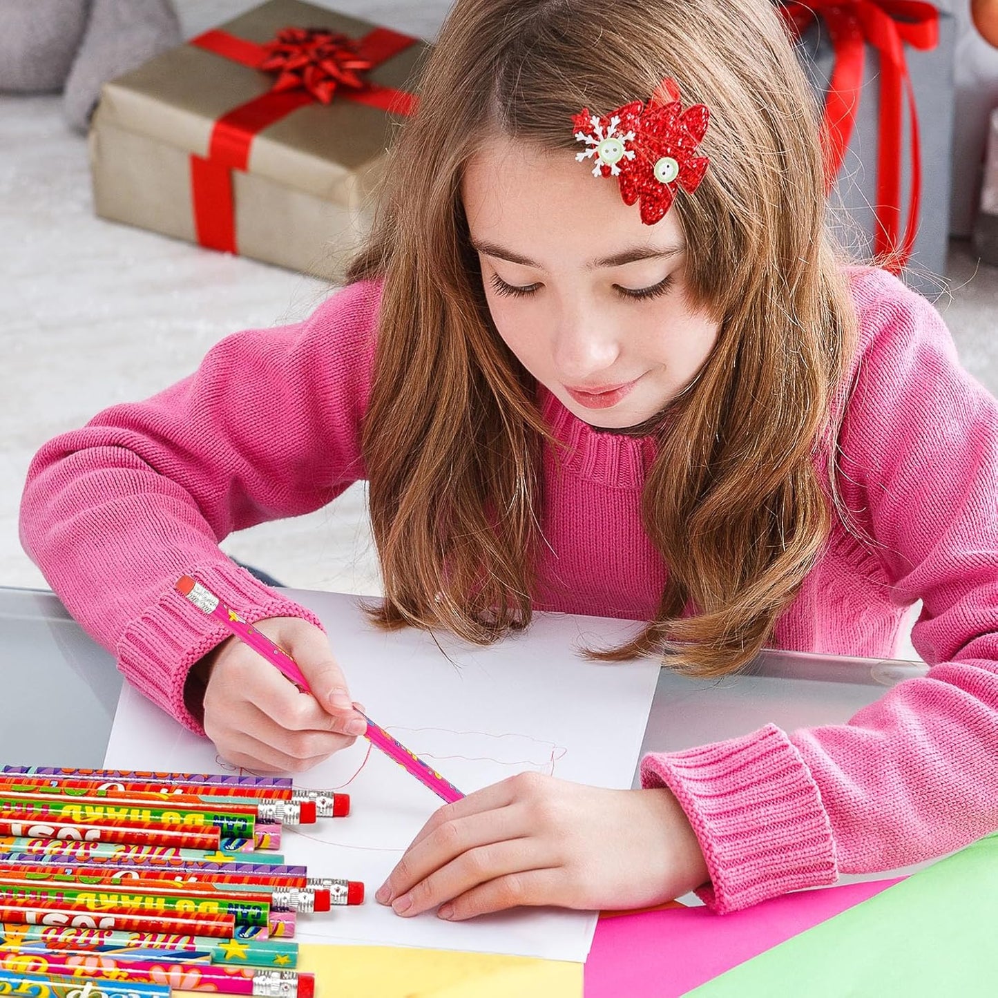 Cinrobiye 100 PCS Inspirational Pencils Bulk,Motivational School Wood Pencils,Encourage Positive Pencil Party Favors Gifts Pencil Back to School Supplies for Kids Student Teacher Classroom Reward