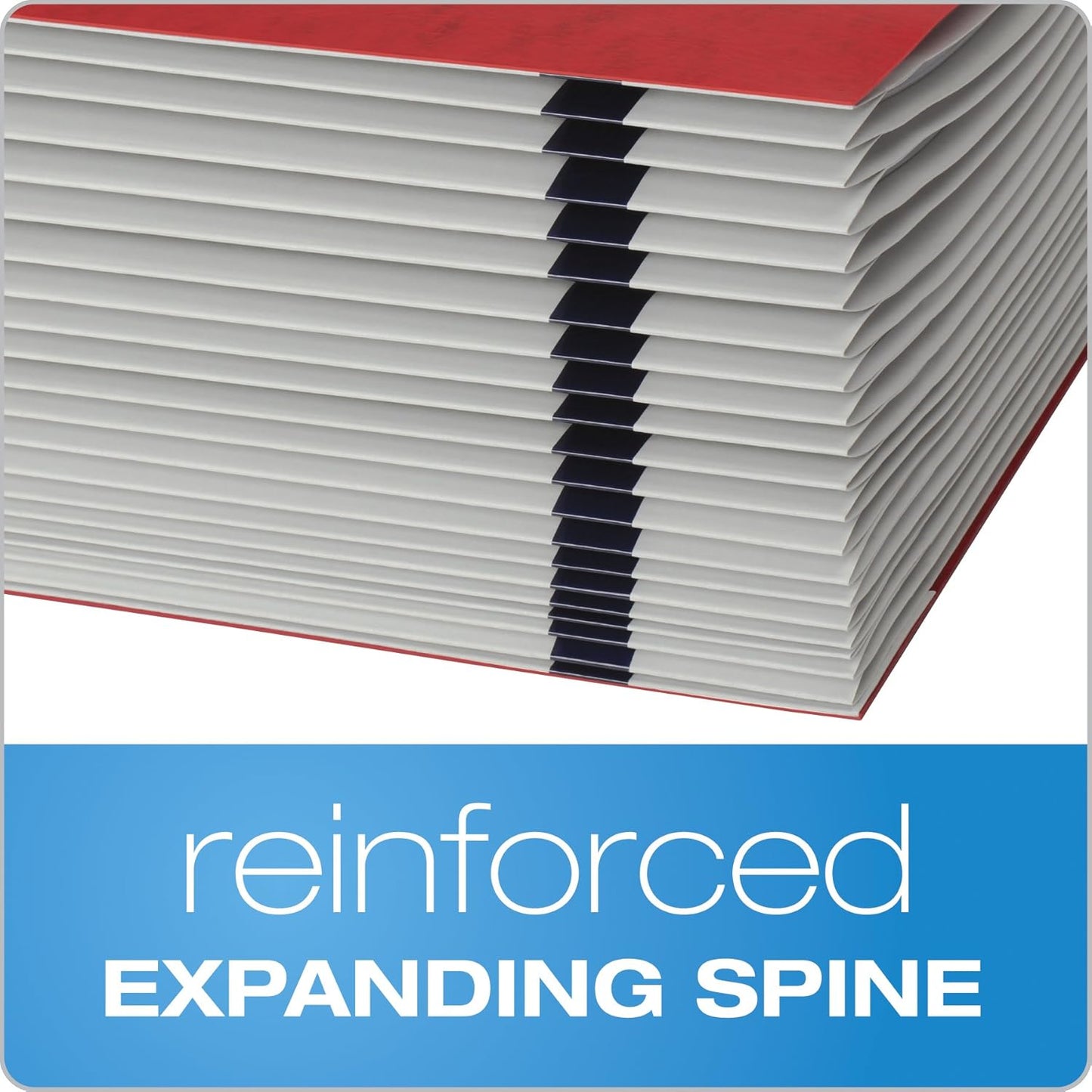 Pendaflex Expanding Desk File, Alphabetic (A–Z), Letter Size, Red, Each (11017)