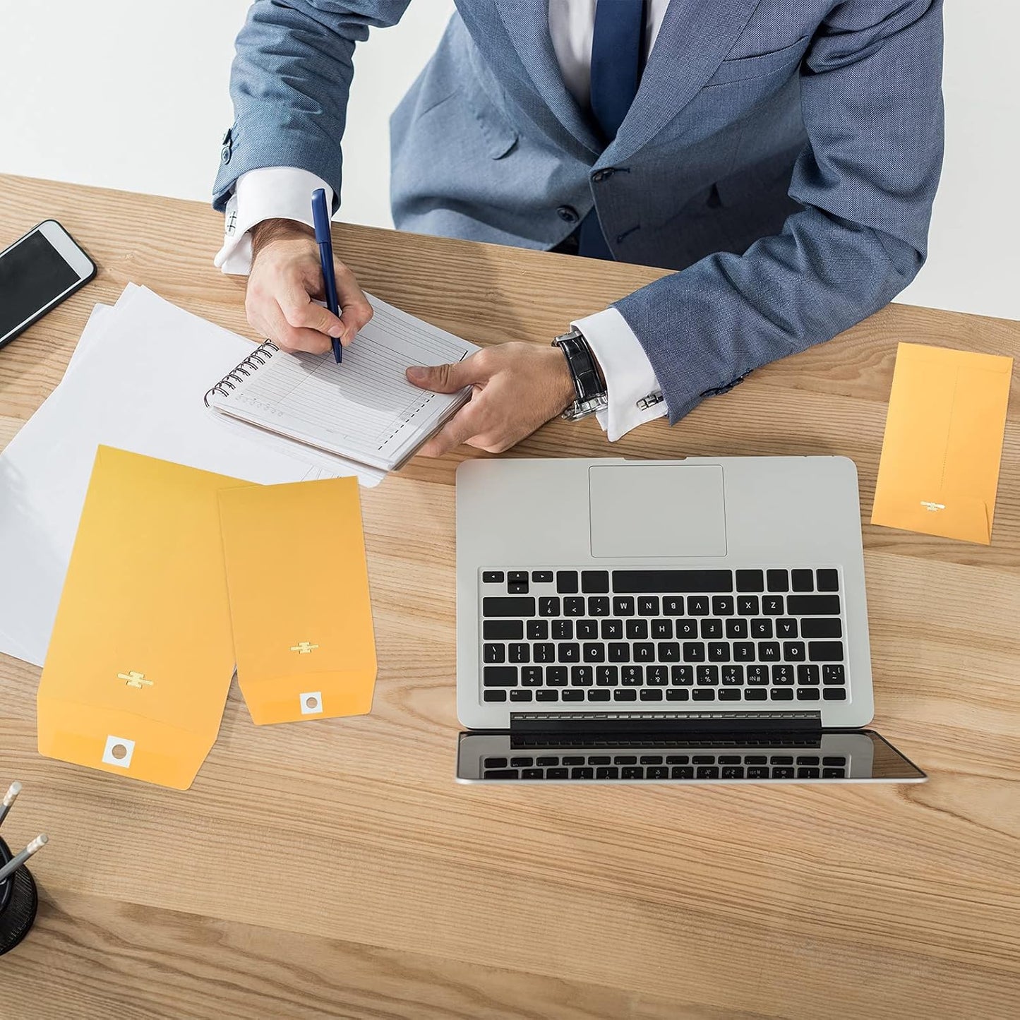 Zonon 100 Pieces 3 Sizes Clasp Envelopes Kraft Paper Catalog Clasp Envelope with Clasp Closure for Filing, Storing, Privacy Ensuring or Mailing Documents (10 x 13 Inch, 9 x 12 Inch, 6 x 9 Inch)