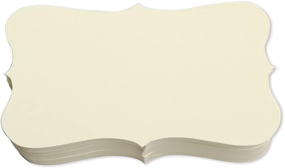 PPAPPAPPIYO 3.5x2 color index cards (100) Paper - Blank (ivory)