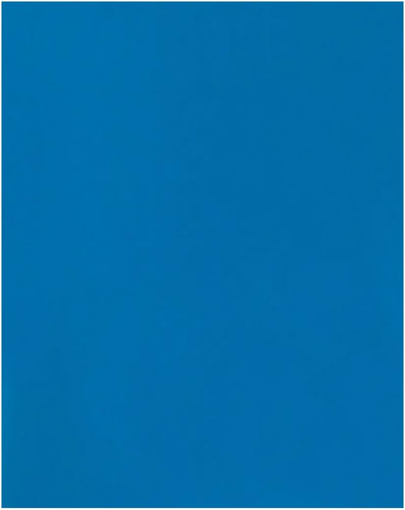 JAM PAPER Custom Printed Semi-Gloss Folders with Round Corner Pockets - Personalized Logo & Text - 12pt C1S - Blue - 250/Pack