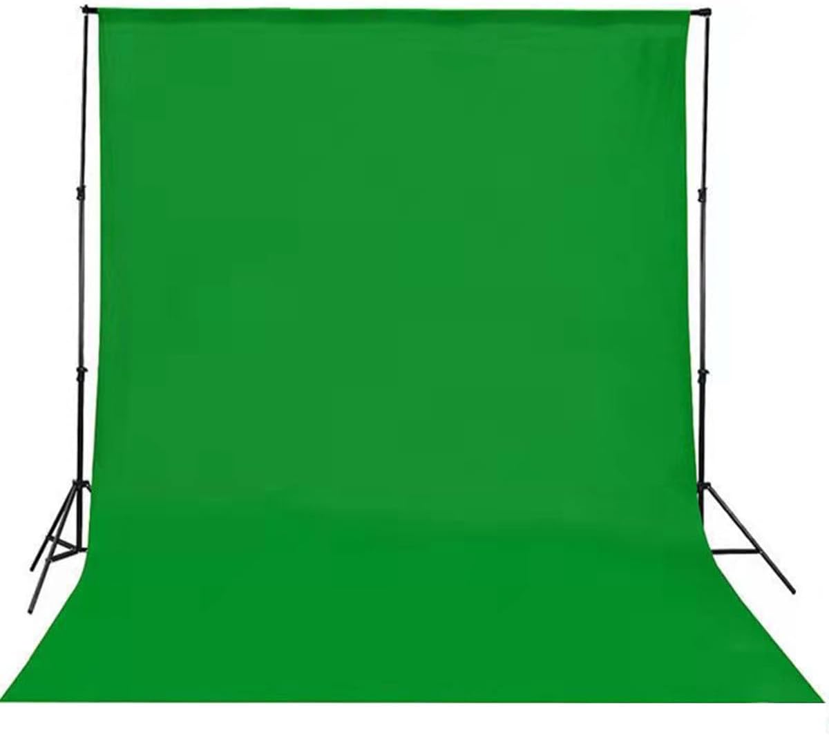 Green Backdrop Background Fabric Backdrop for Shoot Portraits Party Video Studio 6X9ft