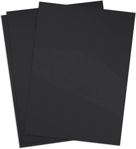 TruBind Binding Covers for Reports and Presentations - Sand-Textured Polycovers 16 Mil Thick- Letter Size - 8 1/2 inch x 11 inch - Square Corners - 50/Box (CVR16-ASBK)