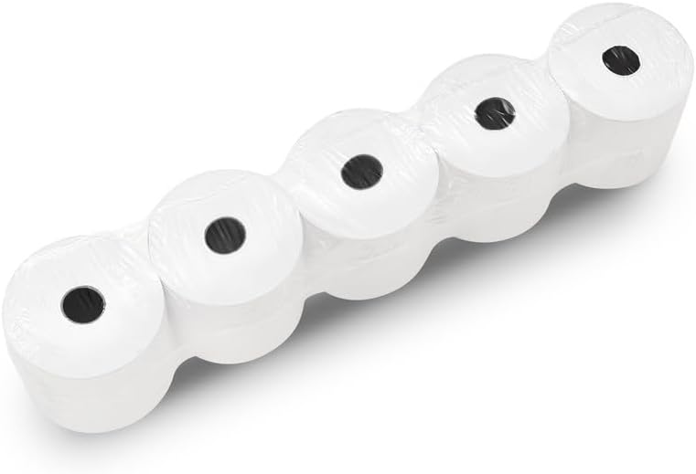 2 1/4” x 230' Thermal Receipt Paper Rolls Compatible with Most Samsung, Sharp, and Royal Alpha Cash Registers (Pack of 50)