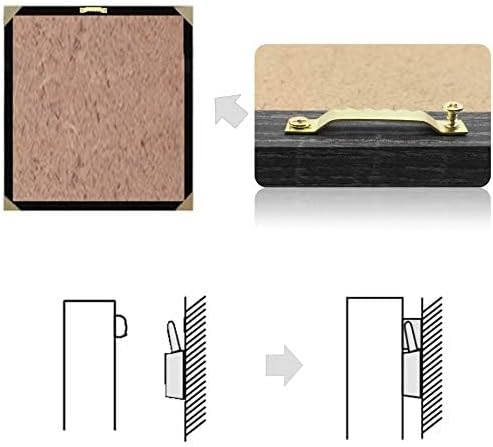 100 Pack Gold Small Sawtooth Picture Hangers Steel Picture Hangers Picture Frames Hangers with Screws Picture Hang Solutions, for Hanging Clock Paintings Artwork Picture Frame Hook Photos(Gold)