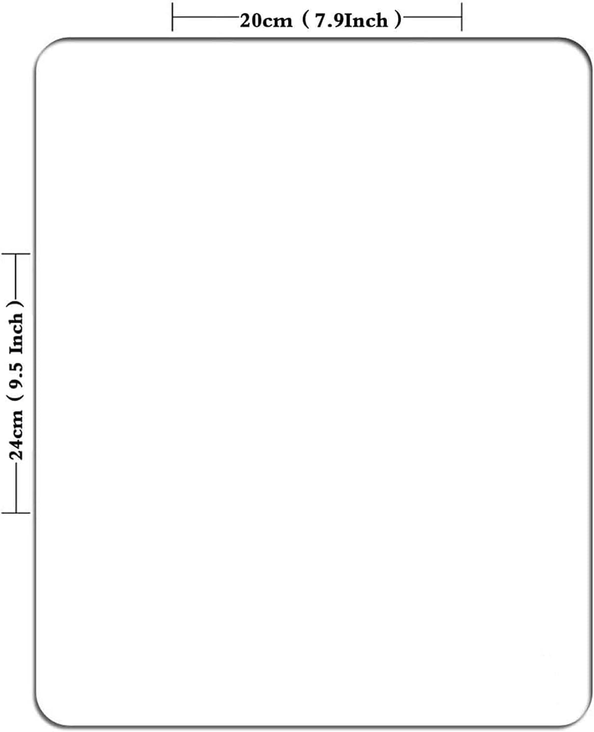 2026 Color Calendar Vertical EditionCalendar Mouse pad, Non-Slip Rubber Base Quality Creative Gaming Rectangle Personalized Desk Mouse Pad 9.5 inch x 7.9 inch