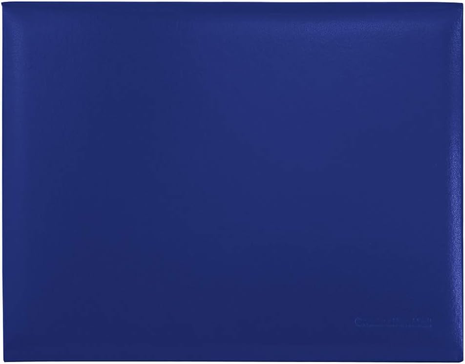 GraduationMall 8.5"x11" Smooth Padded Diploma Cover Certificate Holder Royal,1-Pack