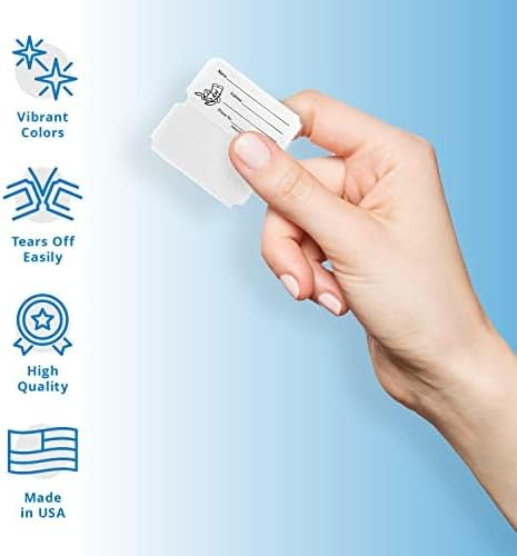 INDIANA TICKET CO. 1,000 Raspberry Raffle Tickets Double Roll, Premium Quality 50/50 Raffle Tickets, Tickets for Events, Carnivals, Door Prizes, Drinks and More