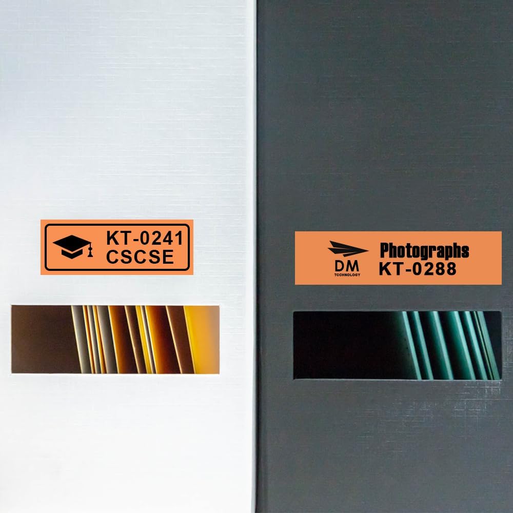 18mm Orange Label Tape Replacement for Brother TZe-B41 TZeB41 3/4" (0.7") Black on Fluorescent Orange TZe Tape Compatible with Brother P Touch Orange Tape for PTD400 PTD410 PTD600 PT2730, 3-Pack