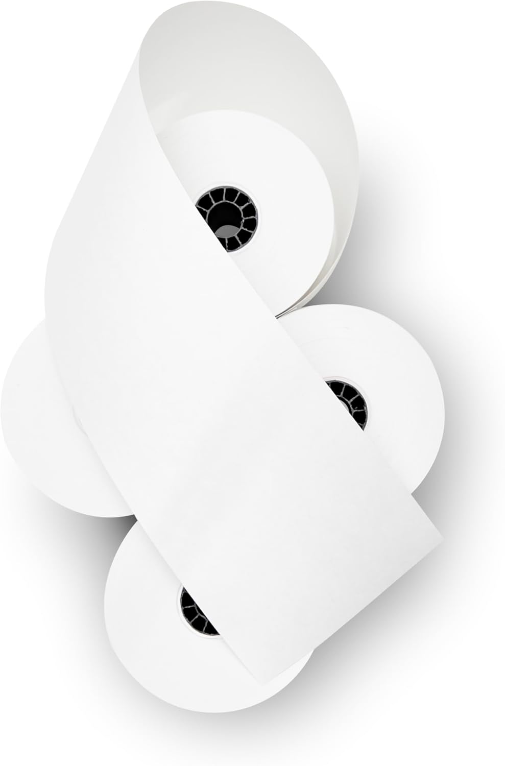 (32 Rolls) 3" x 165' 1 Ply Bond (Non –Thermal Kitchen Printer Paper) POS Receipt Cash Register For Star SP700 SRP275 SMP200 TMU200 MP500 NCR 2174 XR200 IMPACT Printers Requires Ribbons Erc30/34/38