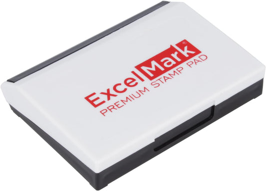 ExcelMark Ink Pad for Rubber Stamps 1-7/8" x 3-1/8"- Red