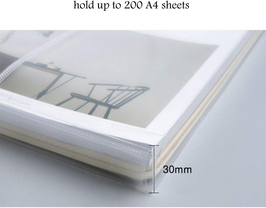 Letter Size Clear Poly Envelopes with String Closure Top Opening Folder Pack of 20 Bottom with Expanding Gusset