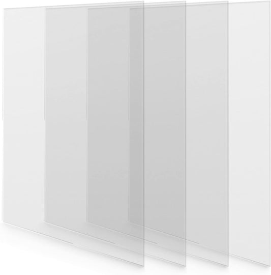 TOTiyea 100 Pack 8 Mil Ultra Clear Binding Presentation Covers, Clear Report Covers for Binding,8.5x11 Inches,Letter Size