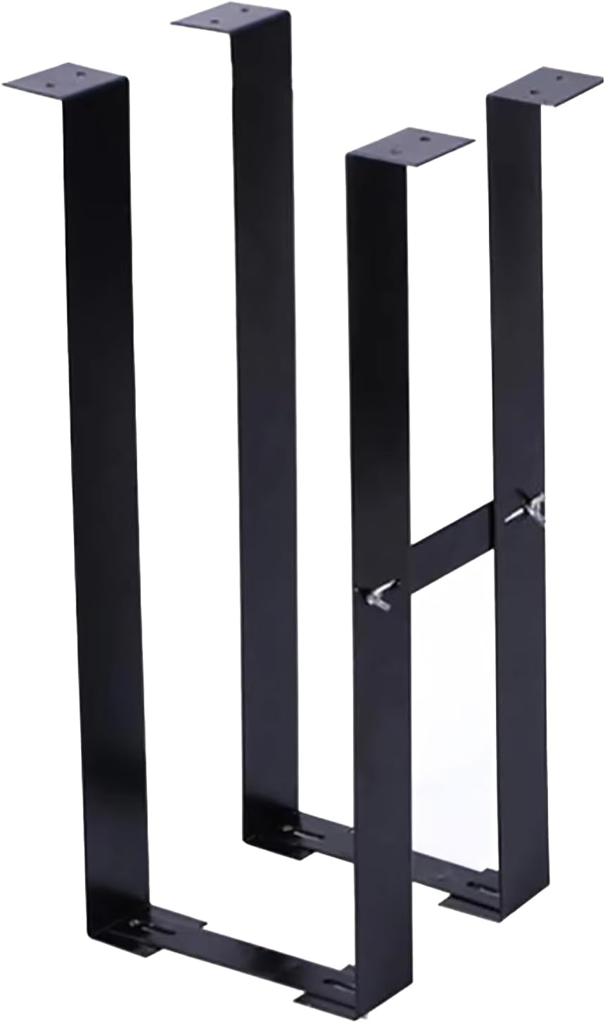 Durable PC Tower Stand | PC Stand for Carpet & Floor | Under Desk Laptop Mount | SPCC Cold Rolling Steel | Adjustable Width 190-250mm | Max Load 25kgs | White/Black (Black)