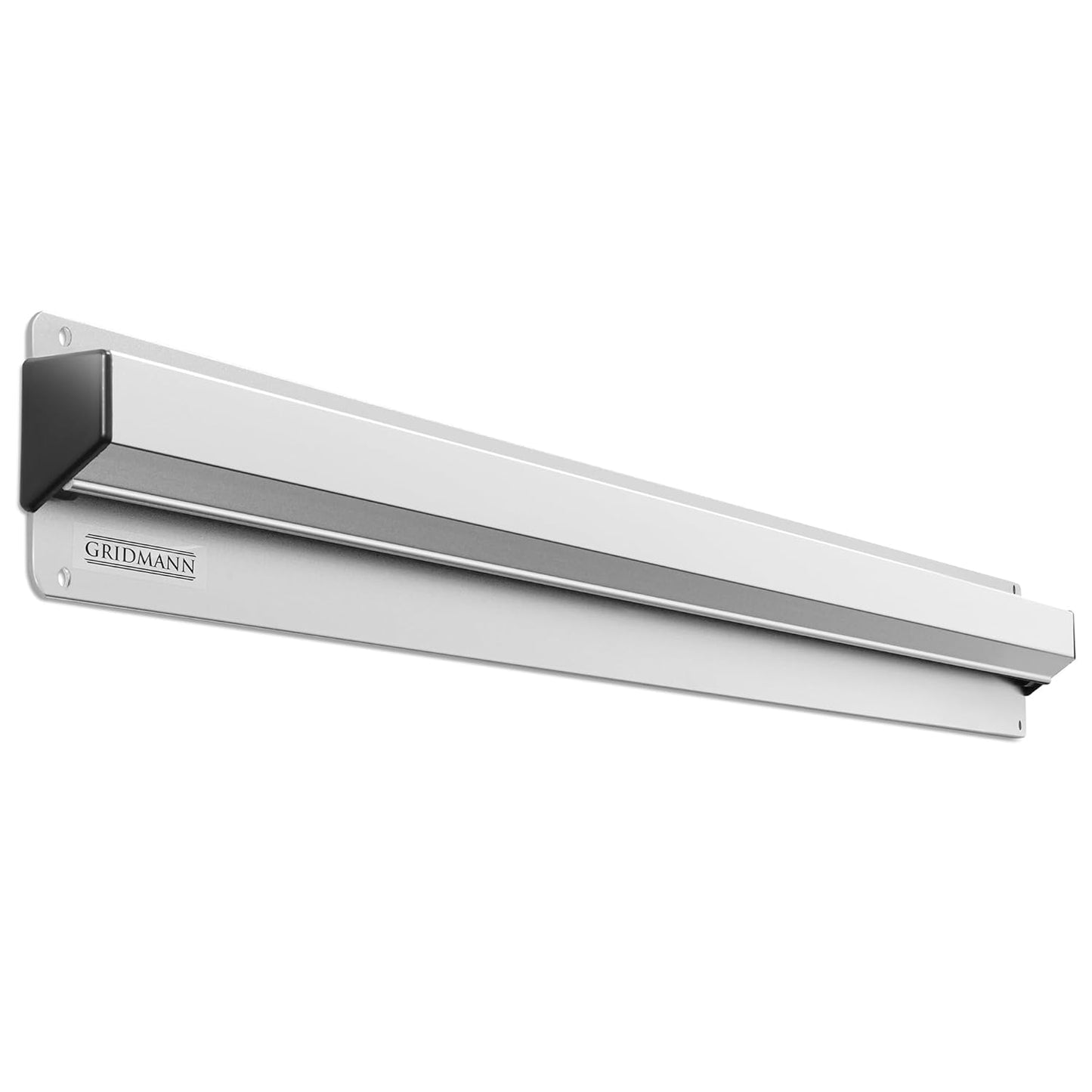 GRIDMANN 24-inch Slide Check Rack, Aluminum Restaurant Ticket Holder for Commercial Kitchen Food Orders