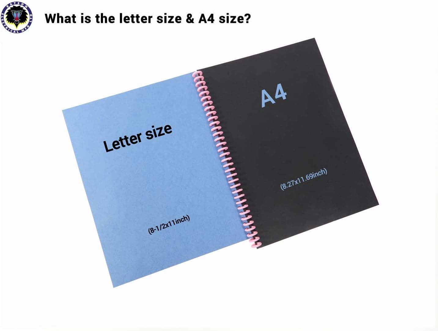Rayson PROC1230BK Click Binding Spines, 3:1 Pitch, 1/2" Diameter, 90 Sheets Binding Capacity, Black, 30/Box