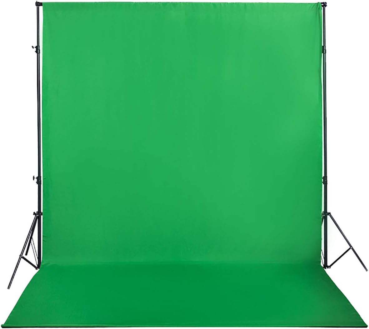Green Backdrop Background Fabric Backdrop for Shoot Portraits Party Video Studio 5X7ft