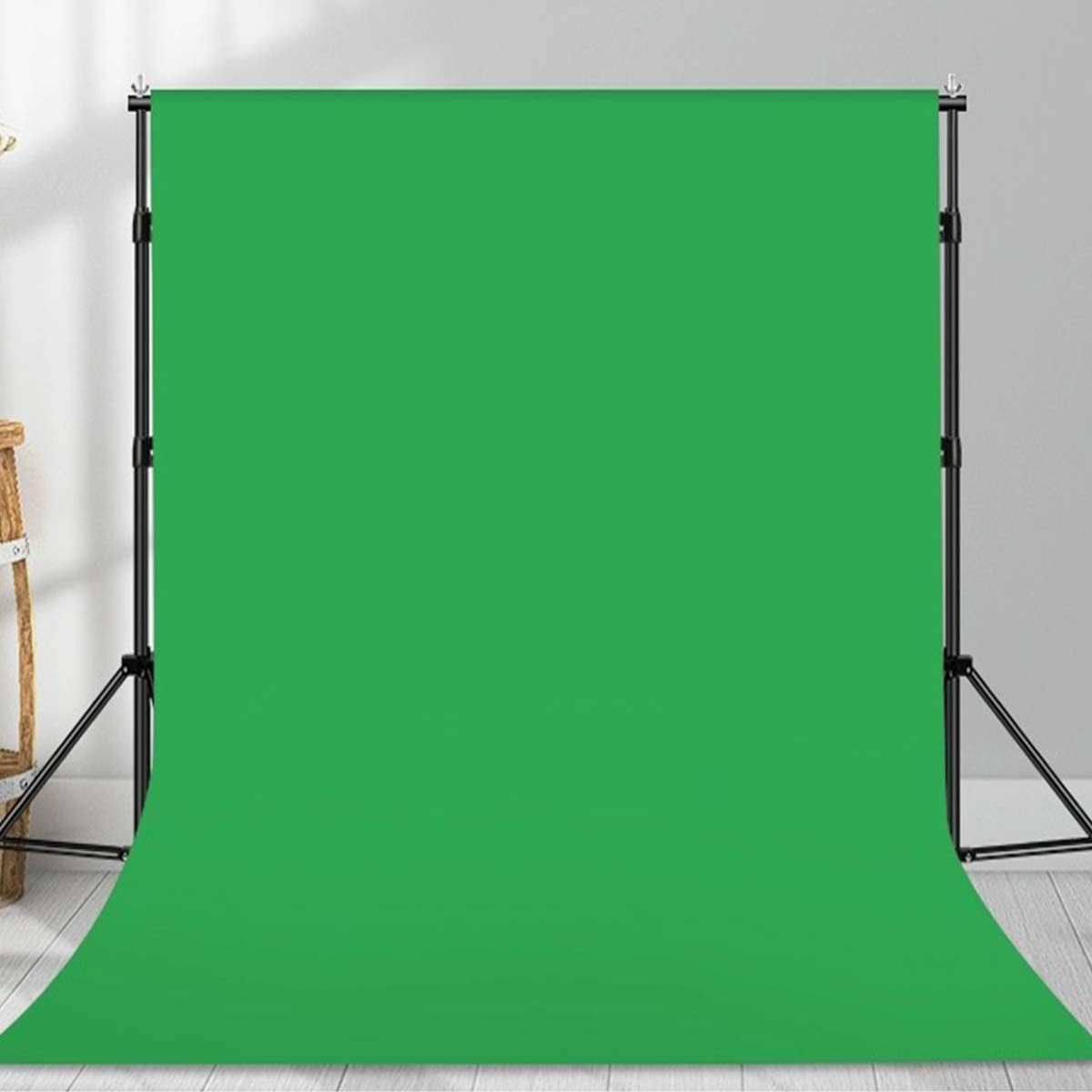 Green Backdrop Background Fabric Backdrop for Shoot Portraits Party Video Studio 8X10ft