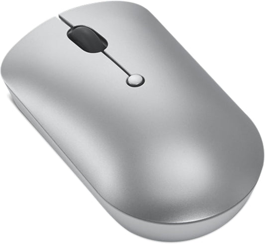 Lenovo 540 Wireless Computer Mouse for PC, Laptop, Computer with Windows or Chrome OS - 2.4 GHz USB-C Wireless Pairing Receiver - Compact Size - 18-Months Battery Life - Ambidextrous - Cloud Grey