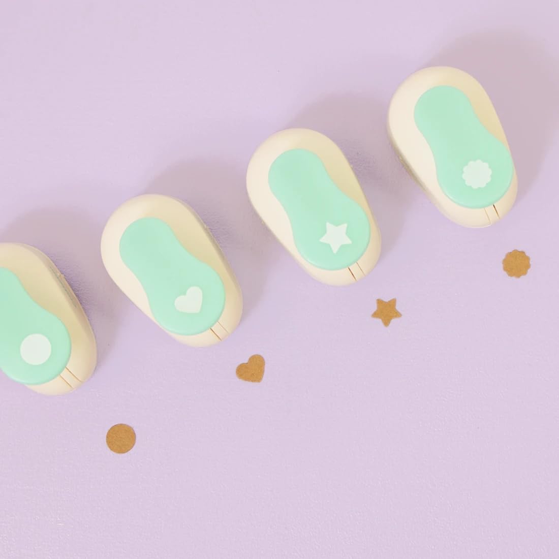 Craftelier - 3/8 Inch Star Hole Punch with Lever Press – Star Hole Puncher for Paper Crafts | Star Punch for Scrapbooking, DIY Cards & Journals | Hole Punch Shapes for Paper & Cardstock.