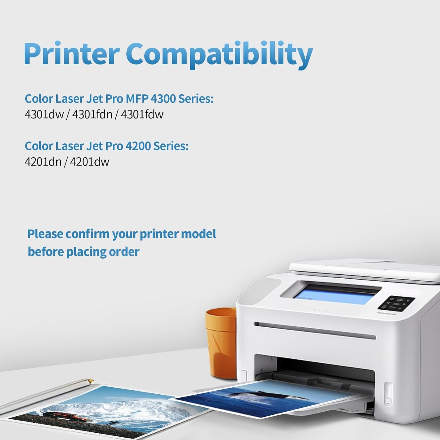 210X Black Toner Cartridges with chip Compatible for HP 210 A 210X Black Toner Cartridges for Color Laser Jet MFP 4301dw 4301fdn 4301fdw 4201dw 4201dn Printer Ink (‎1-Pack)