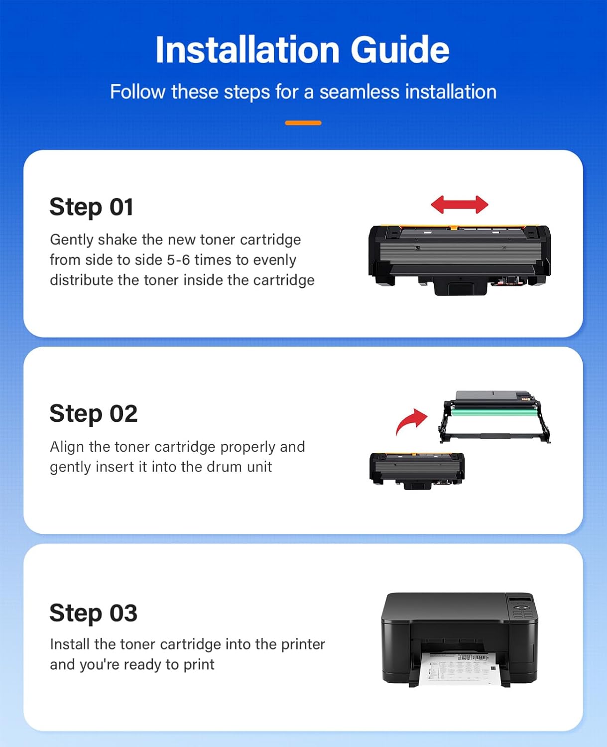 101R00474 Drum Unit (Not Toner)Black 1-Pack High-Yield Replacement for Xerox 3260 3215 Image-Drum Compatible for Xerox Phaser 3260 3052 3260DI 3260DNI WorkCentre 3215 3225 3215NI 3225DNI Laser Printer