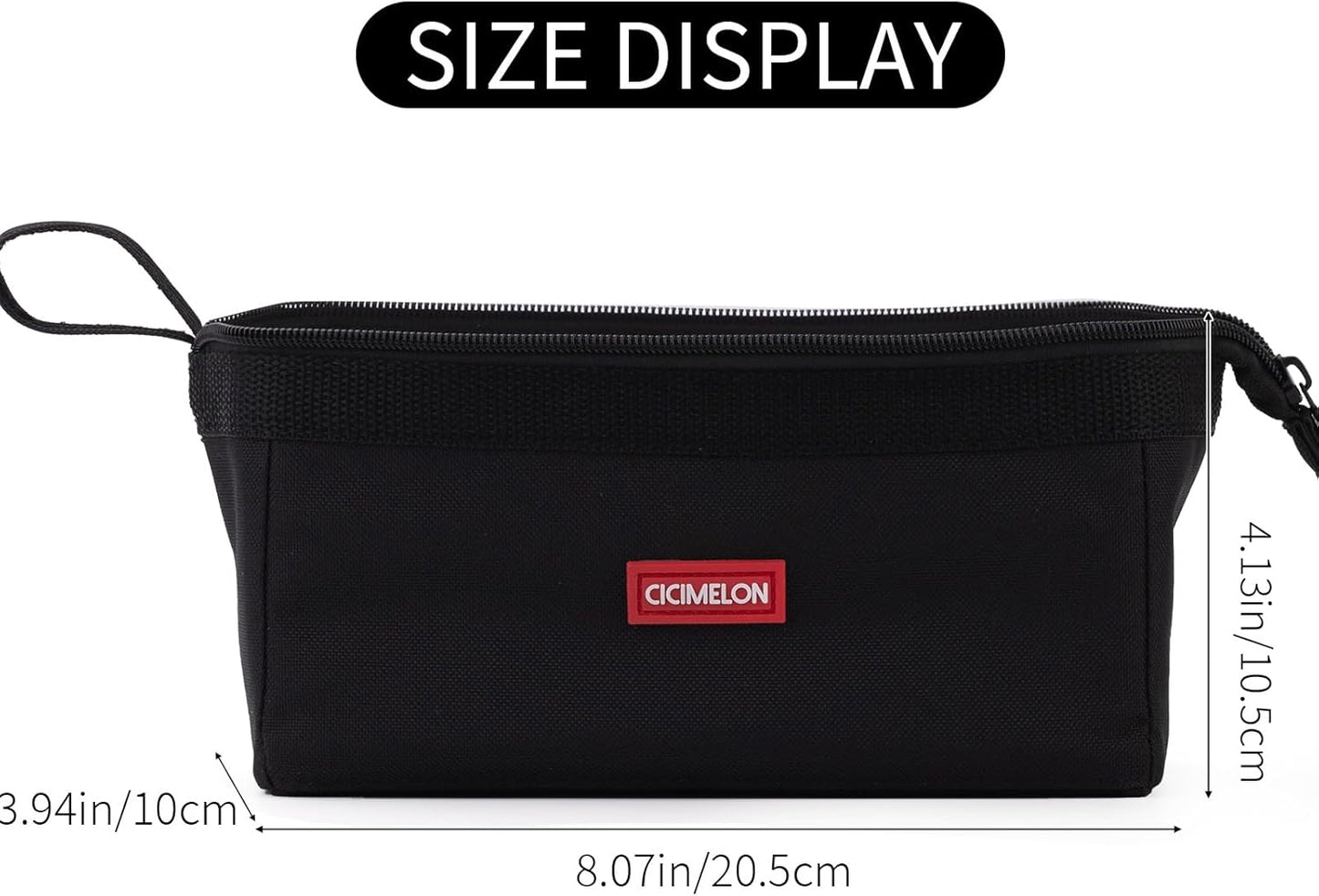 CICIMELON Pencil Case Large Capacity Pencil Pouch Pen Bag for School Teen Girl Boy Men Women