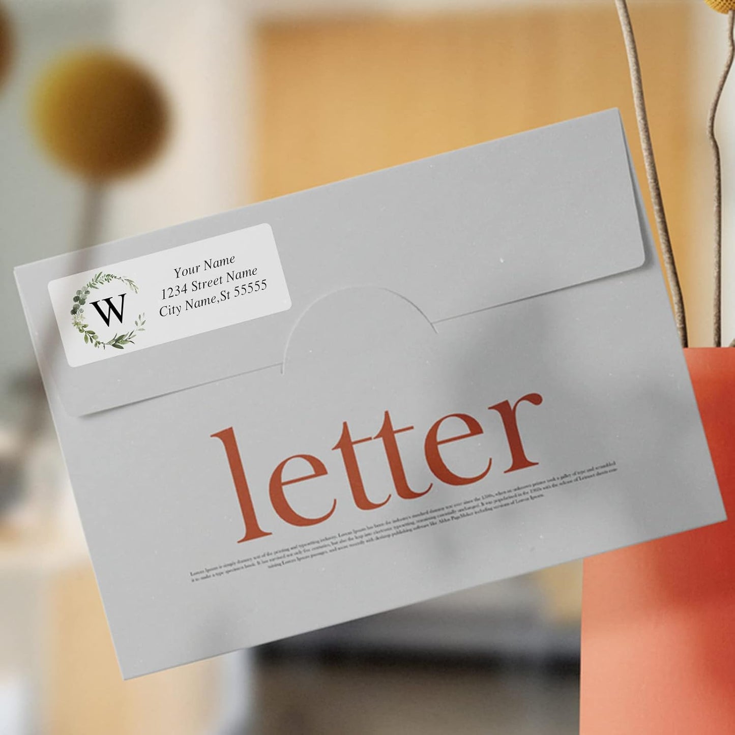 Custom Address Labels - Personalized Return Labels With Strong Adhesion for Cardboard, Paper, Plastic, Glass, Metal (2.6x1 Inch, Set of 280)