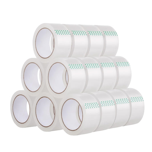 Lichamp Clear Packing Tape, 24 Rolls Heavy Duty Packaging Tape Refill for Moving Boxes, Mail Shipping Supplies, 1.88 inch x 55 Yard x 2.6 mil, A224TP