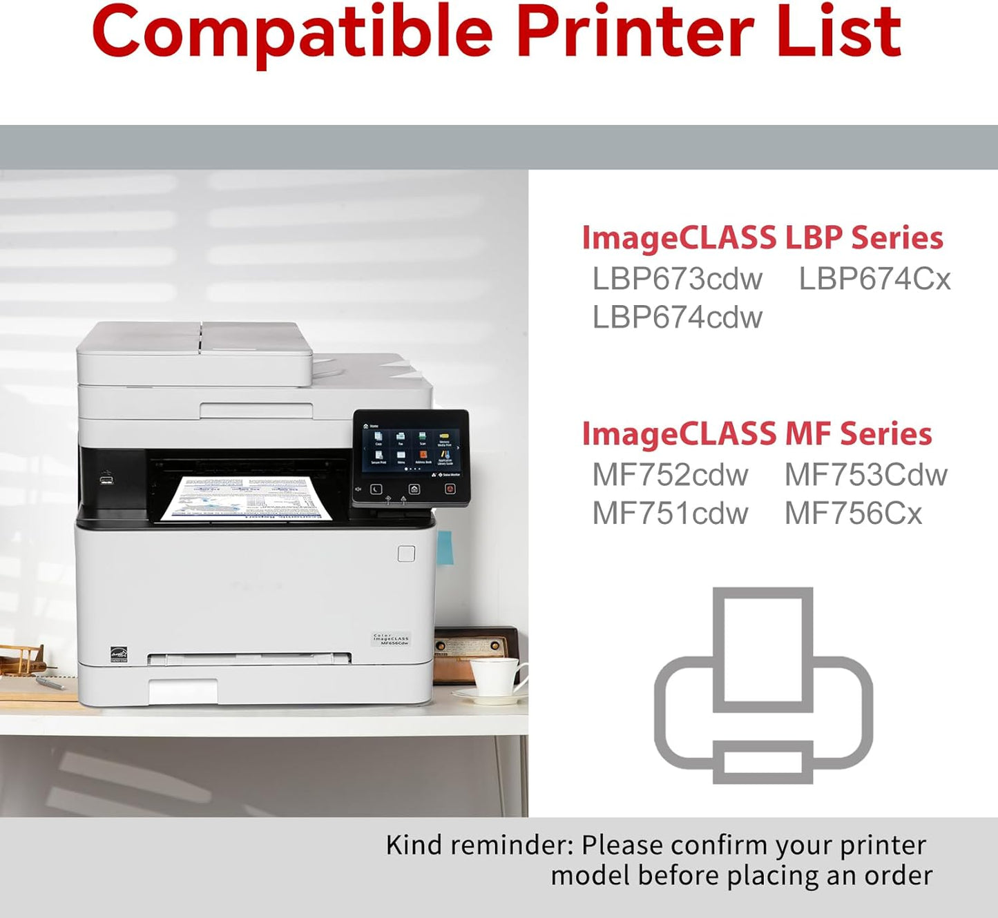 069H 069 High Yield Black Toner Cartridges Replacement for Canon 069/069H Toner Cartridge with ImageCLASS MF753Cdw MF751Cdw MF752Cdw LBP674Cdw LBP673Cdw LBP674Cx 756Cx|with Chip,069H Toner