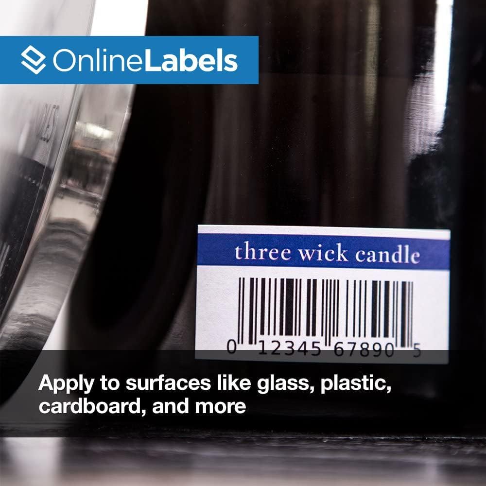 2 x 1 Rectangle Barcode Labels - Pack of 4,000 Labels, 100 Sheets - Inkjet/Laser Printer - Online Labels