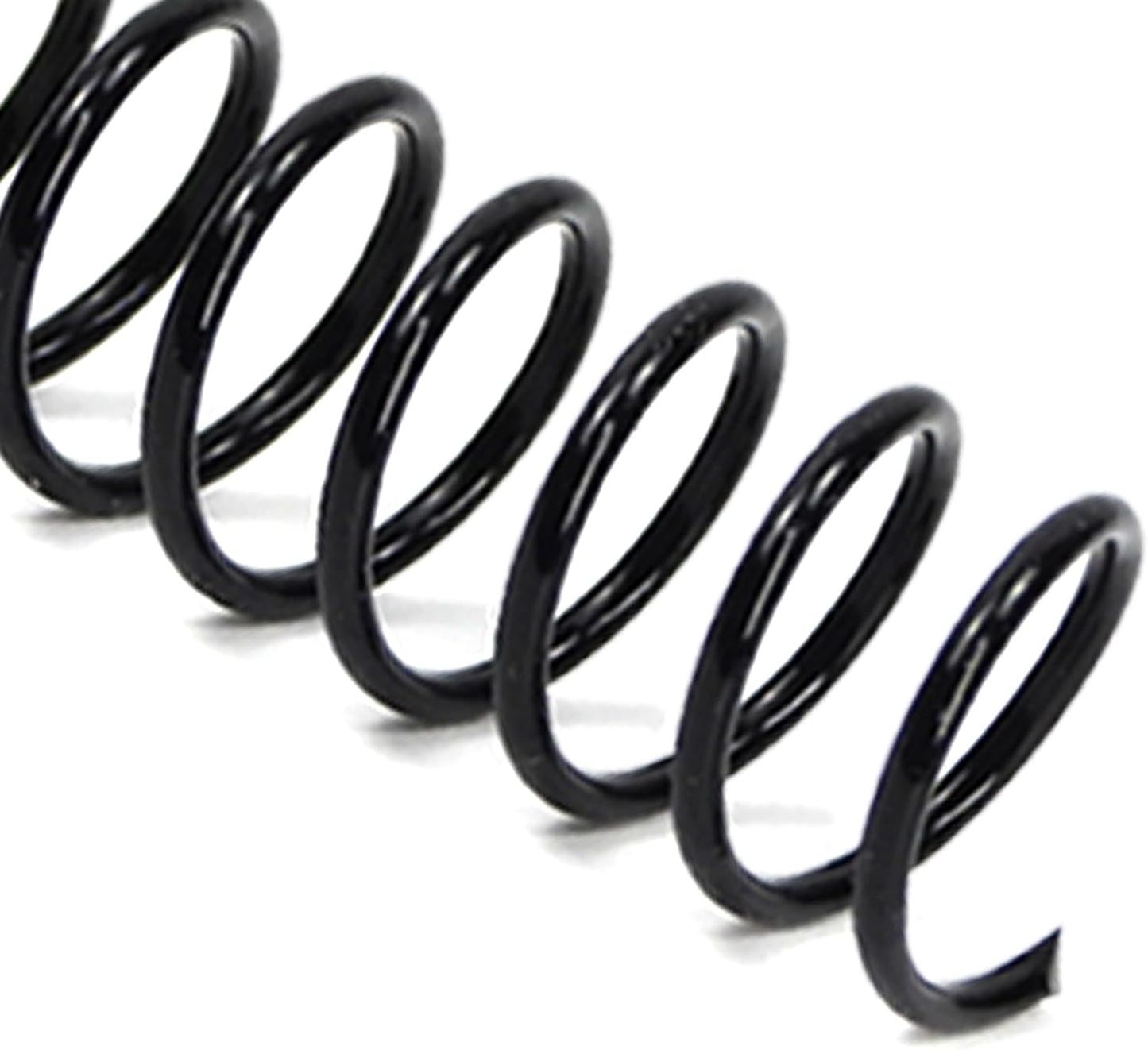 Rayson 25.4mm Plastic Spiral Coil Binding 3:1 Pitch, 1 inch, 210 Sheets Capacity Black Coil Binding Spines - Versatile for Office and Educational Tasks, Pack of 50