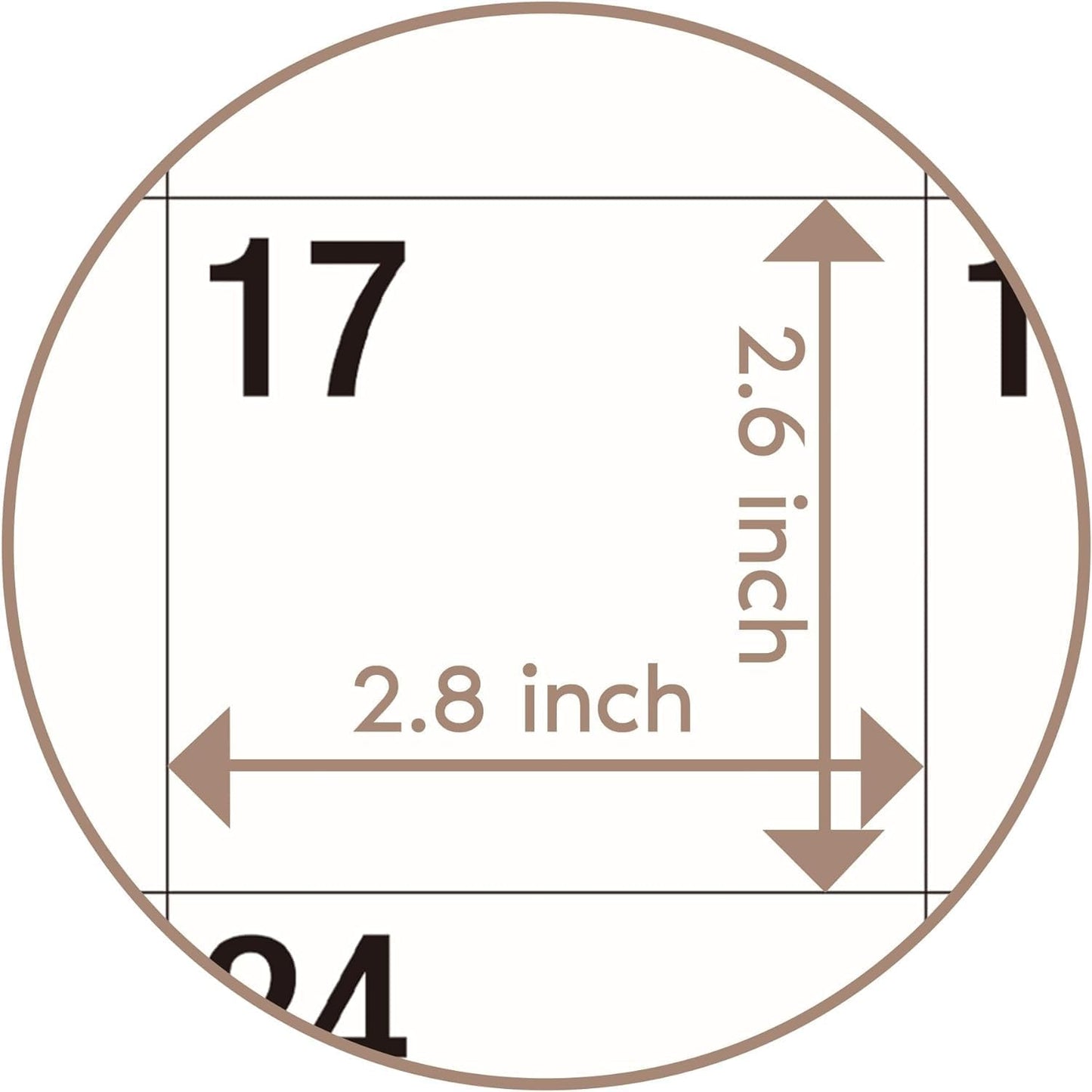 Nekmit Desk Calendar 2025-2026, Large Print Desk Calendar with Desktop Mat, 21" x 16 1/2", Runs From July 2025 to June 2026, for Home and Office, Black