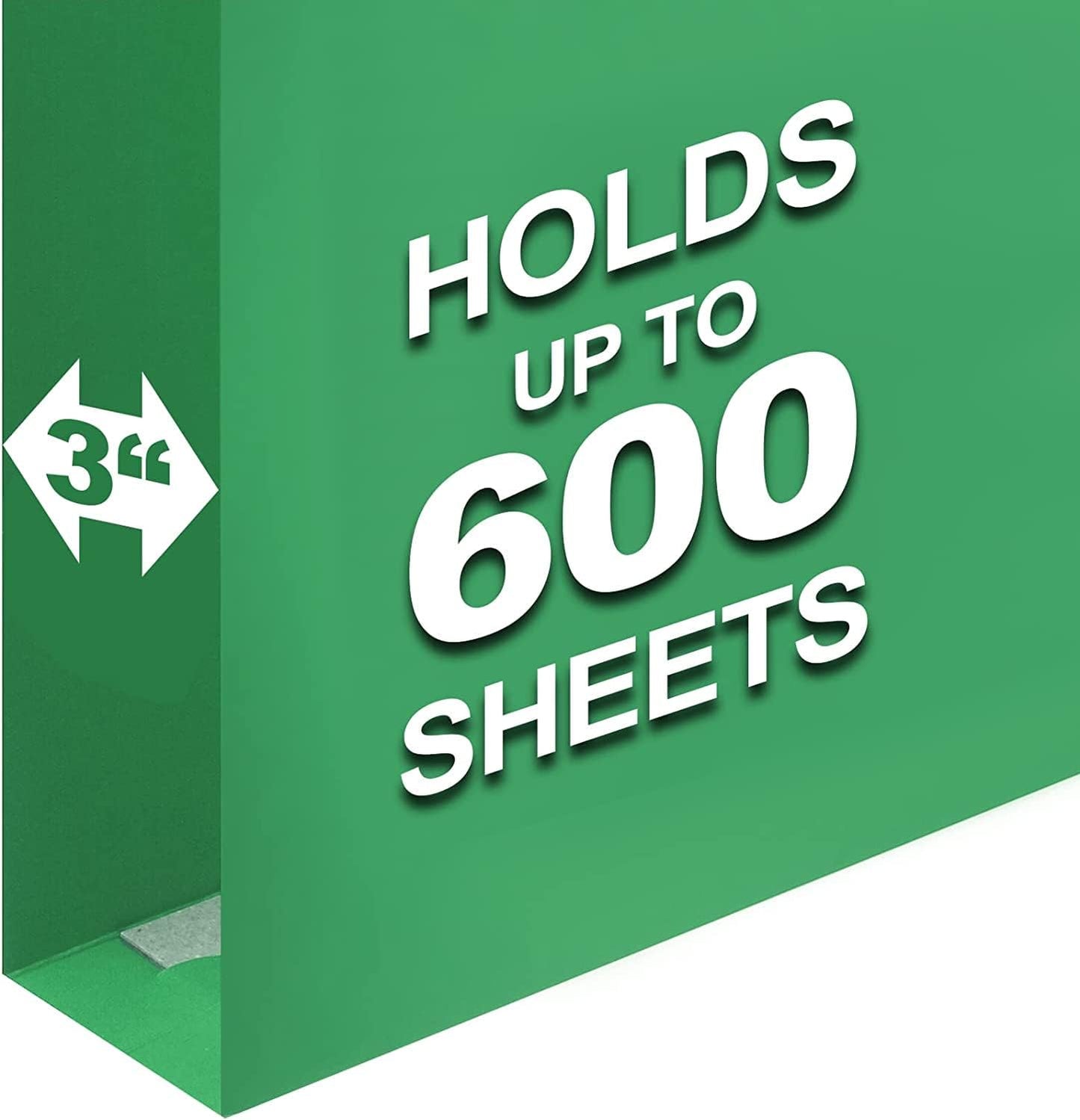 HERKKA Extra Capacity Hanging File Folders, 60 Pack Reinforced Letter Size Hanging Folders with Heavy Duty 3 Inch Expansion, Designed for Bulky Files, Medical Charts, Adjustable Tabs, Assorted Colors